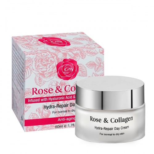 Rose & Collagen Дневной крем интенсивного увлажнения, 50мл