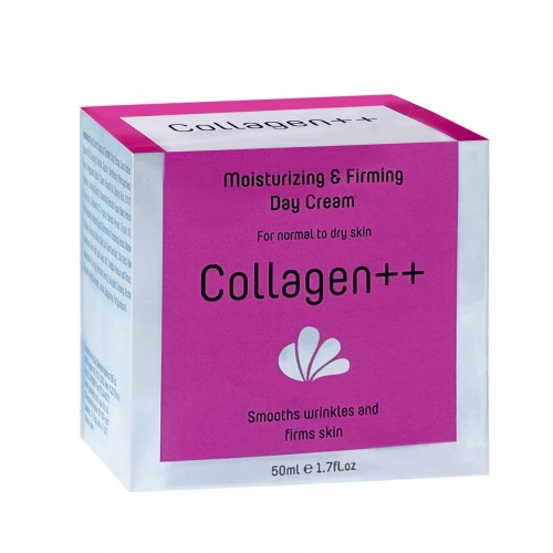 Collagen++ Увлажняющий  дневной крем для нормальной и сухой кожи, 50 мл фото 3